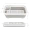 Wakeman Collapsible Dish Rack with Utensil Holder & Tray - BPA-Free Camping Drainer by Wakeman Gray 75-CMP1138 - alternate 7